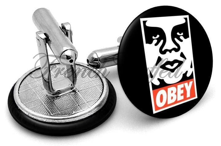 Obey Giant Logo - Obey Giant Logo Cufflinks by FrenchCuffed - Discount and Custom ...