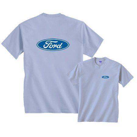 Ford Blue Oval Logo - Fair Game - Ford Motor Company Classic Blue Oval Logo T-Shirt ...