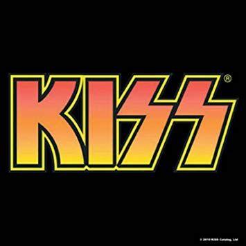 Classic Kiss Logo - Amazon.com | Kiss Coaster Classic Band Logo Official Black: Coasters