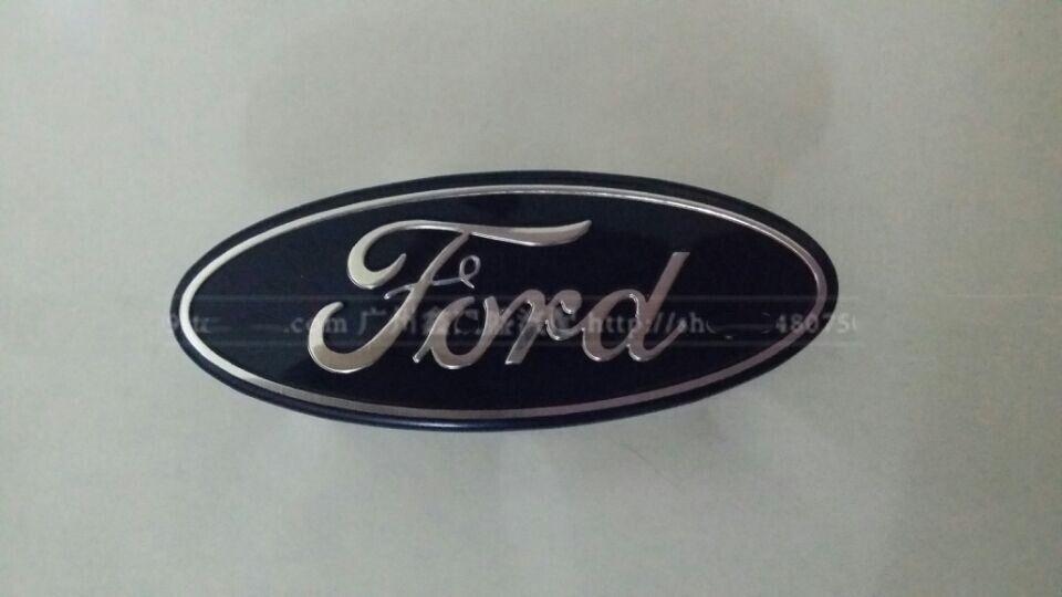 Ford Blue Oval Logo - new Steering wheel centre Emblem Horn Badge Blue oval Logo for ford ...