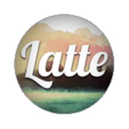 Roblox Cafe Logo - Latte Cafe Logo(Transparent Version) - Roblox