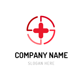 Circle Red Cross Logo - Free Red Cross Logo Designs | DesignEvo Logo Maker