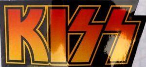 Classic Kiss Logo - Kiss Logo Sticker/ Decal Classic Kiss 1970's Retro Looking New 6.25