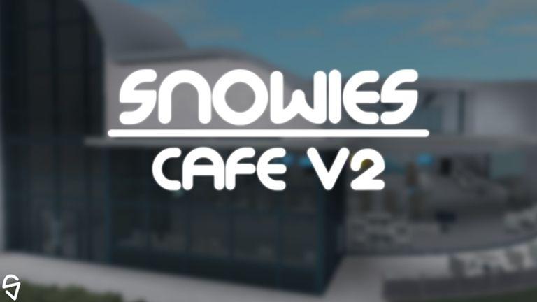 Roblox Cafe Logo - Snowies Cafe V2 - Roblox