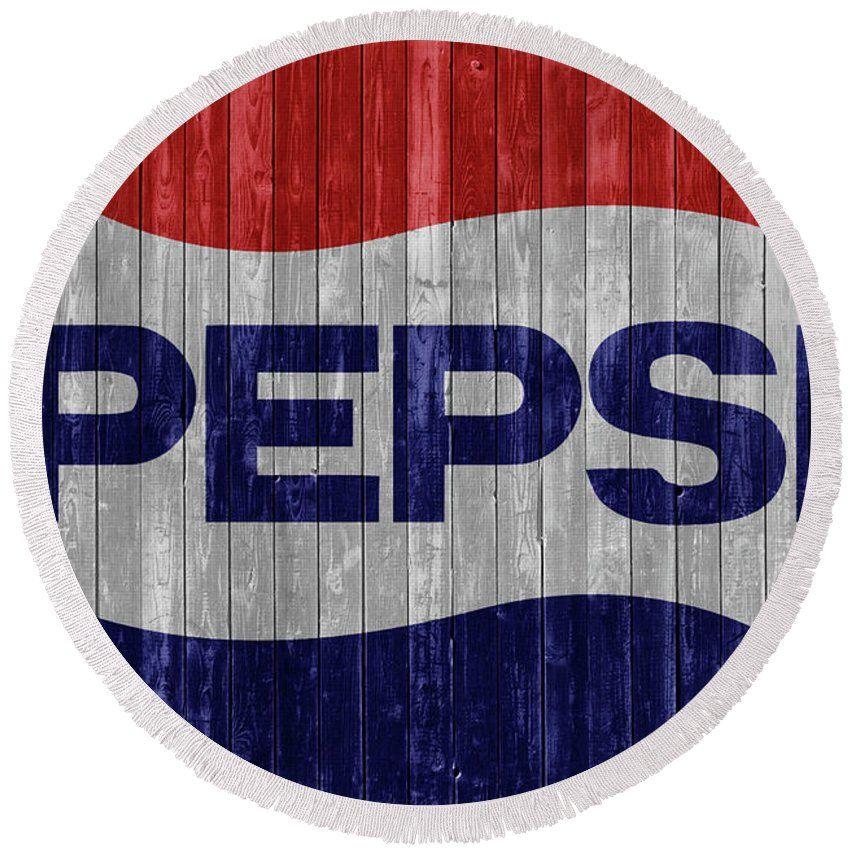 Rustic Round Logo - Rustic Pepsi Logo Round Beach Towel for Sale by Dan Sproul
