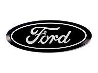 Black and White Ford Logo - 2015-2018 F150 Decals & Emblems