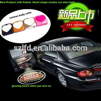 Heart Car Logo - New Product Wireless Led Door Courtesy Light With Car Logo With ...
