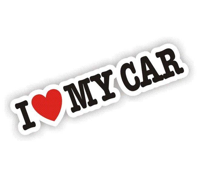 Heart Car Logo - I Love My Car