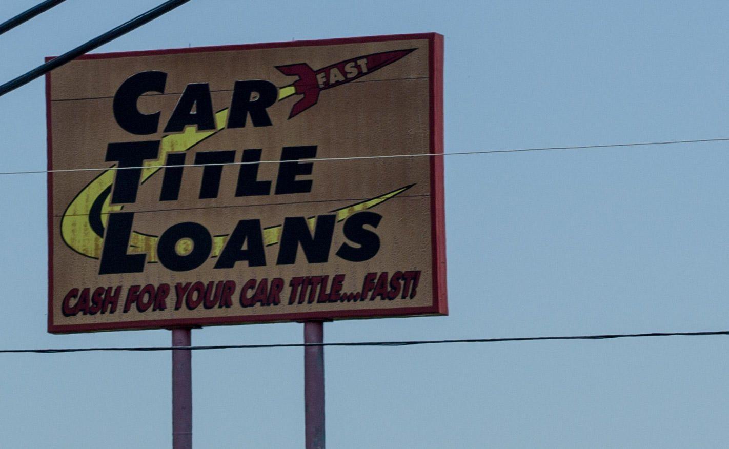 Car Title Logo - Lawmakers Seek To Curve 'Predatory' Car Title Loan Industry. NPR