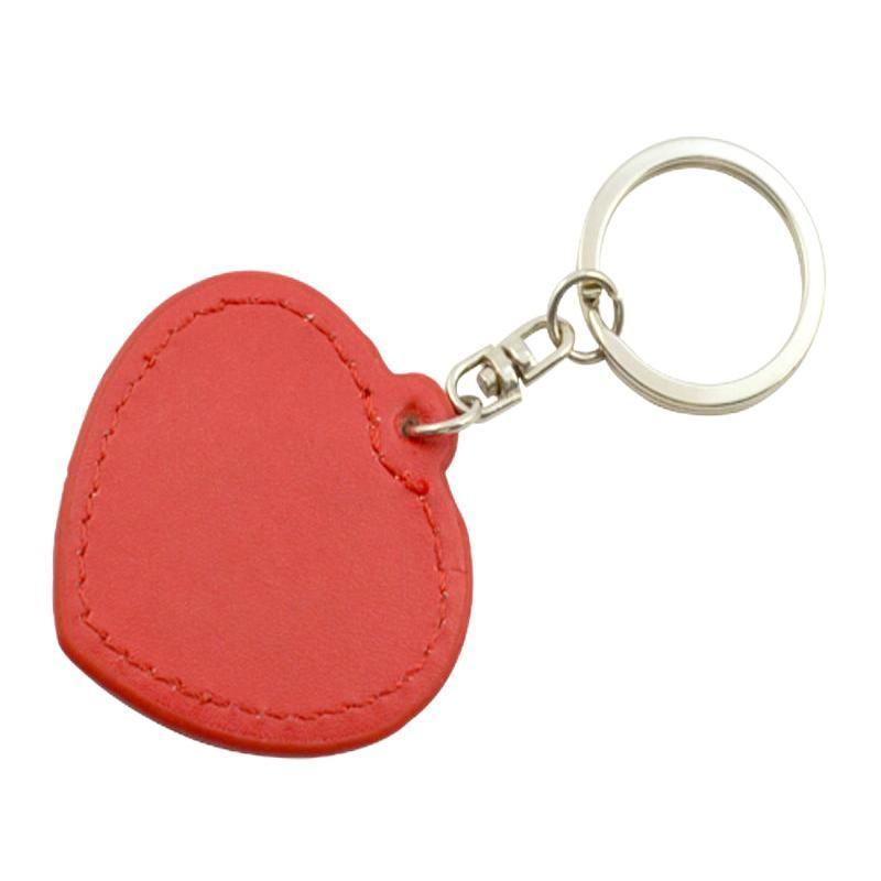 Heart Car Logo - Custom Design Your Own Blank Car Logo Keychain Heart Leather ...