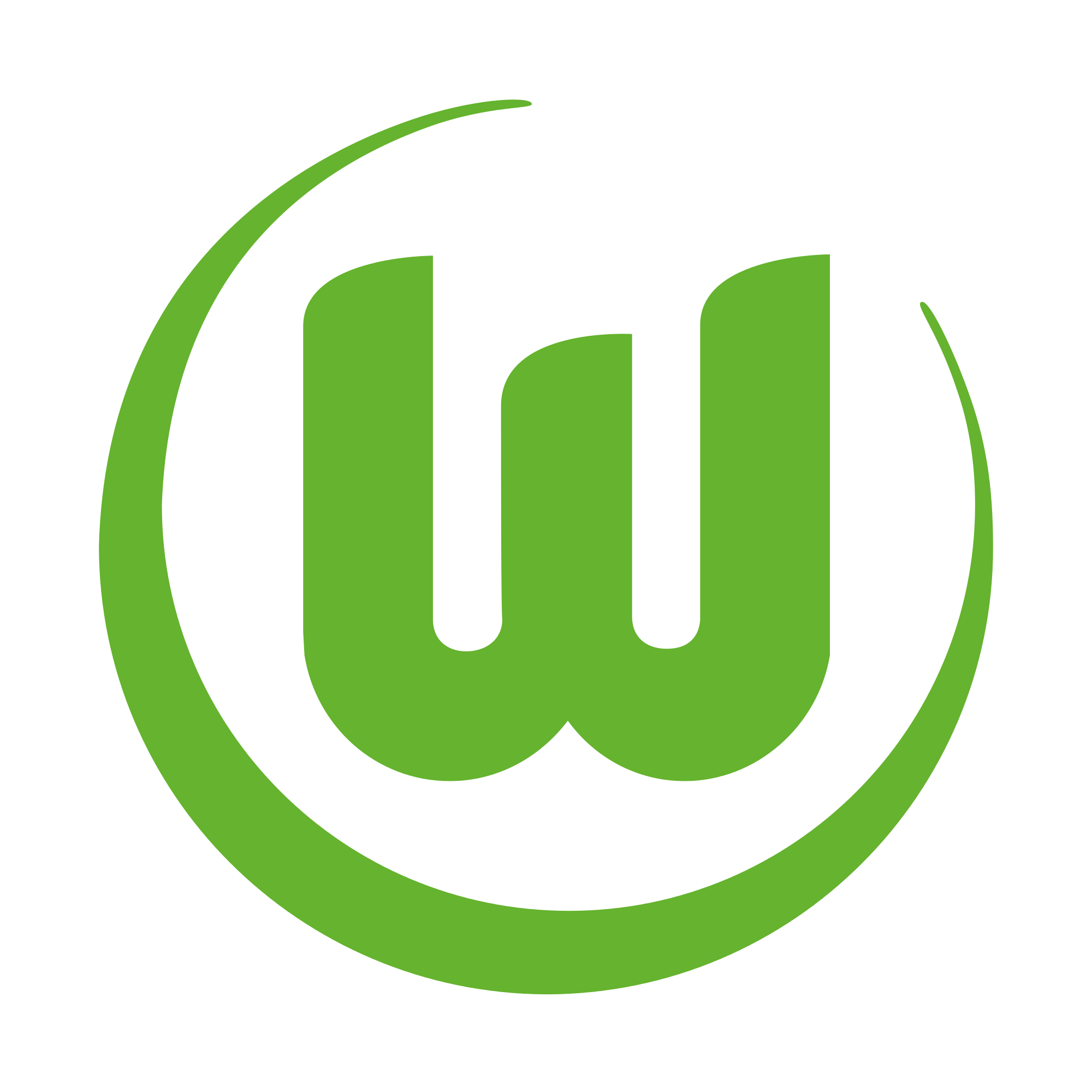 Green w Logo - File:Logo-VfL-Wolfsburg.svg - Wikimedia Commons