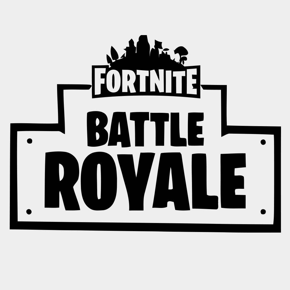 New Fortnite Battle Royale Logo - Fortnite Battle Royale Logo – The Wall Sticker Store
