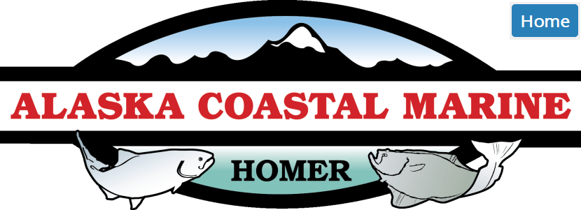 Alaska Mountain Logo - Homer Alaska Halibut Fishing Trips Coastal Marine Charters