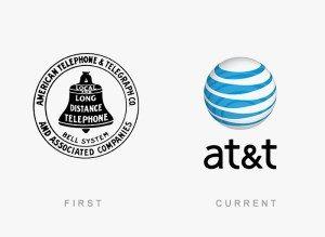 Old AT&T Logo - At&t old and new logo