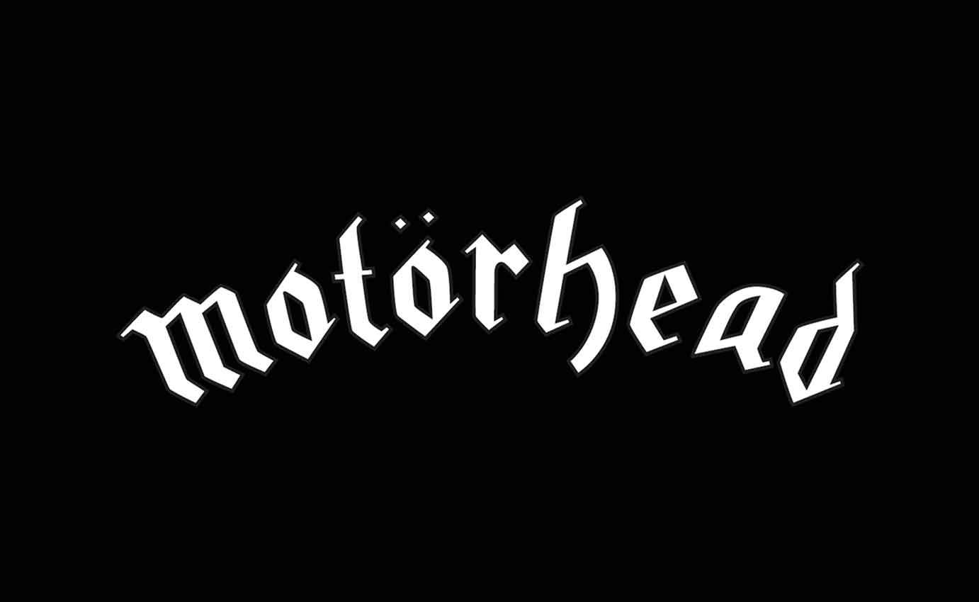 Motorhead Logo - MOTORHEAD LOGO BLACK AND WHITE WALL ART
