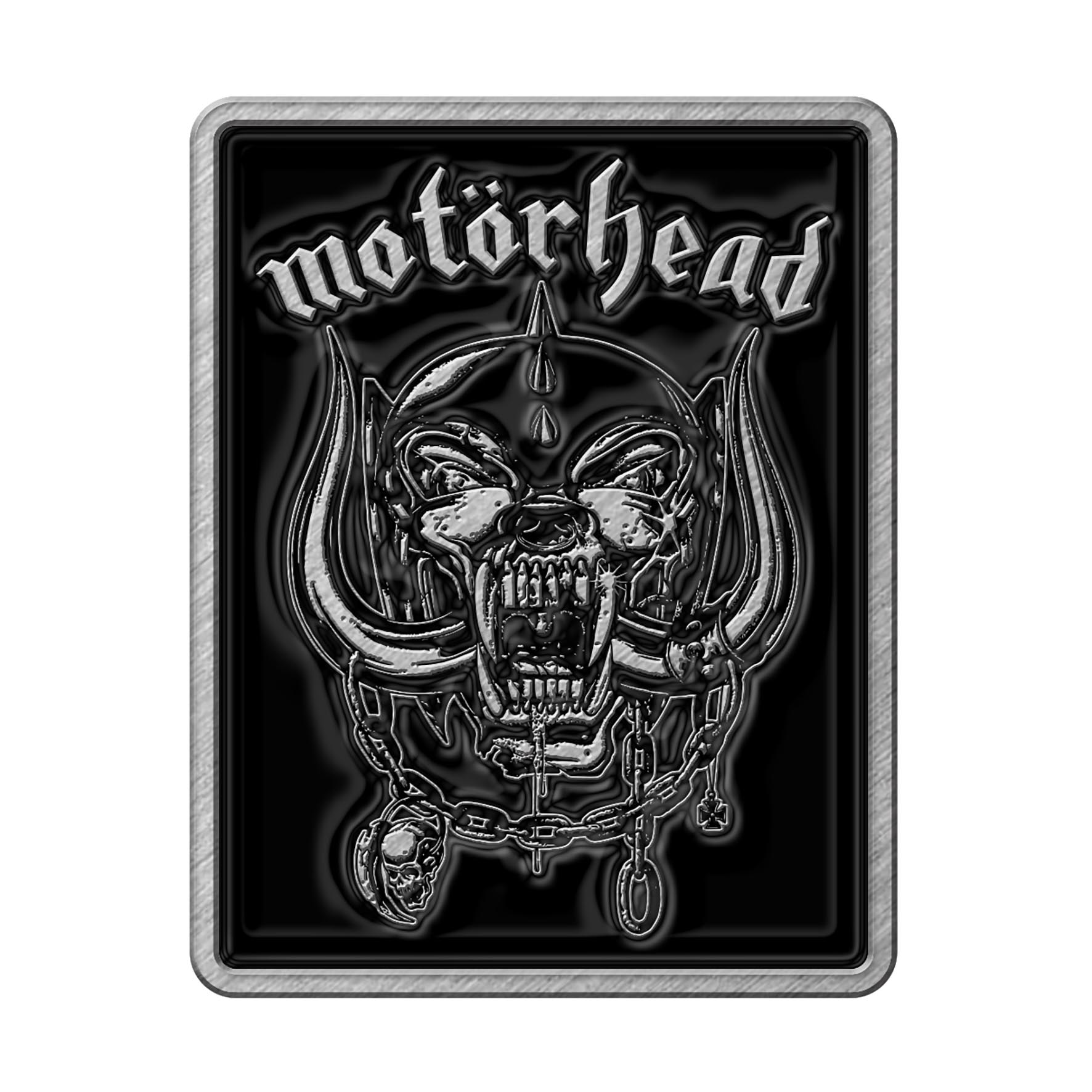 Motorhead Logo - Motorhead 'Logo & Warpig' Metal Pin Badge Metal Online
