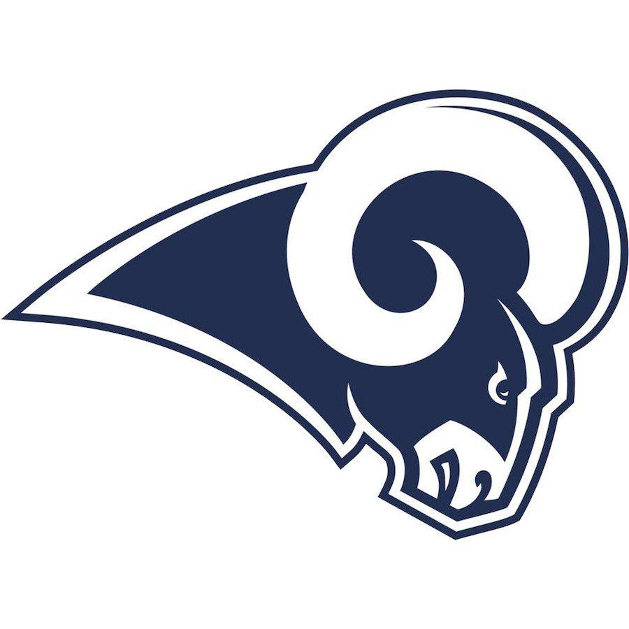 Rams Logo - Fathead Los Angeles Rams Logo Giant Removable Decal