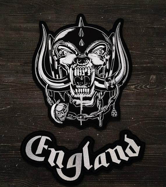 Motorhead Logo - Big Back patch Motorhead logo band rocker. | Etsy