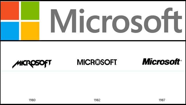 Microsoft 1980 Logo - New logo for Microsoft ahead of major launches