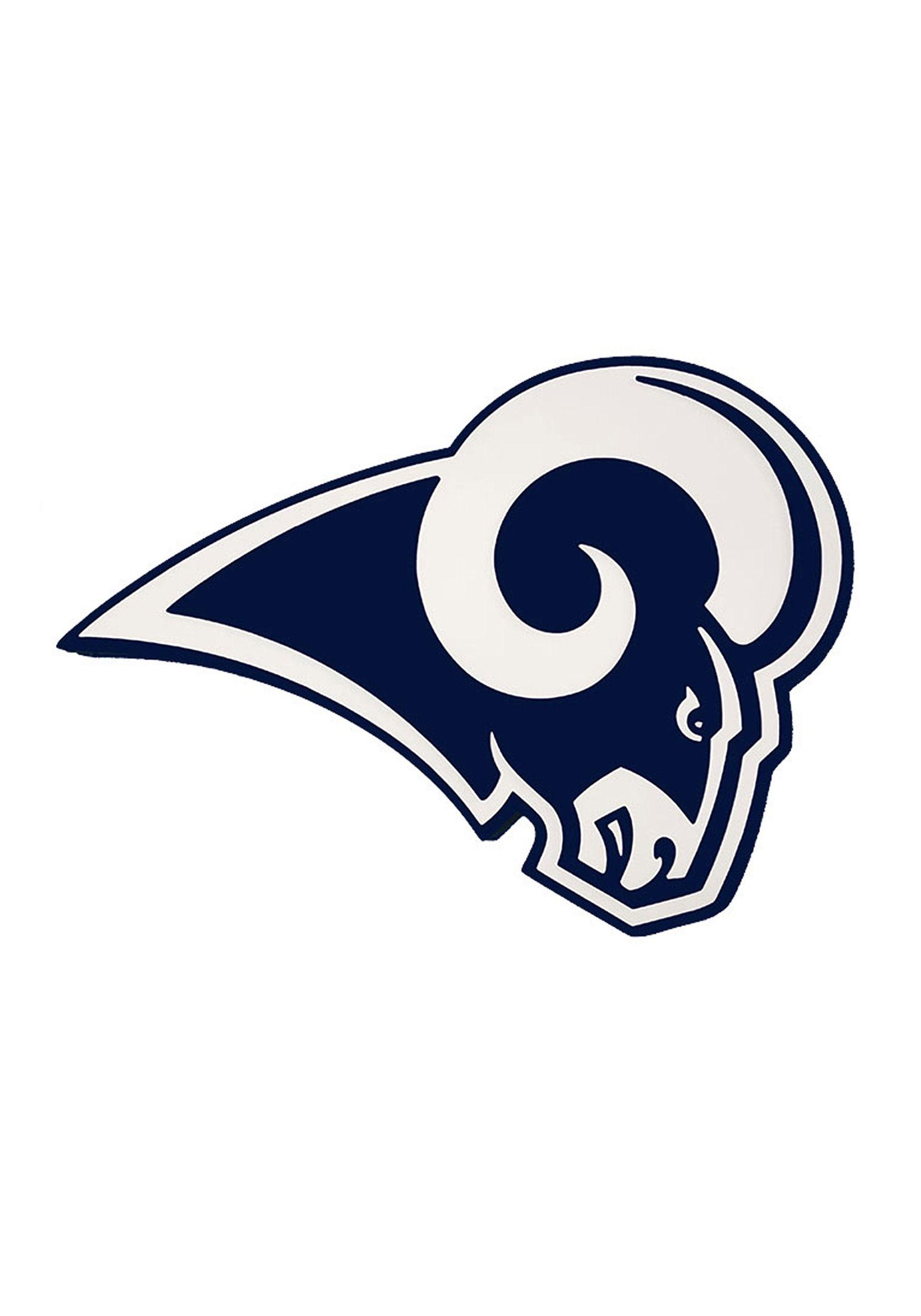 Rams Logo - Los Angeles Rams NFL Logo Foam Sign