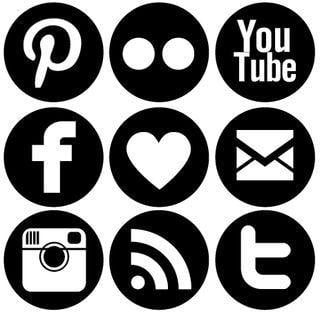 Black and White Website Logo - rheathomson – Designer, Maker, Creator