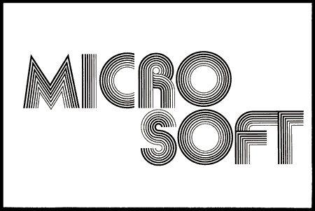 Original Microsoft Logo - Original Microsoft logo (1983)