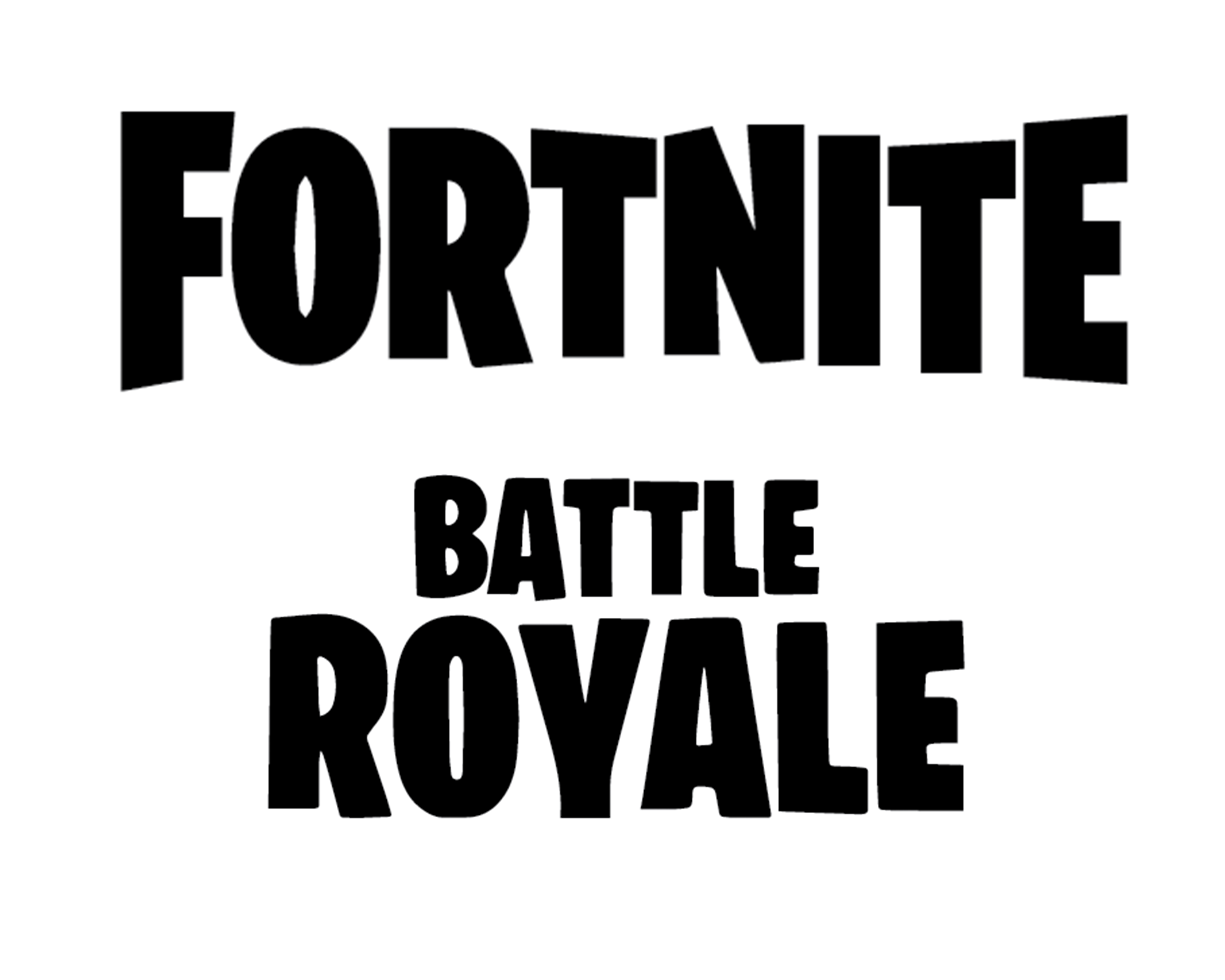 Fortnite Battle Royale Logo - FORTNITE BATTLE ROYALE LOGO VINYL PAINTING STENCIL SIZE PACK *HIGH ...