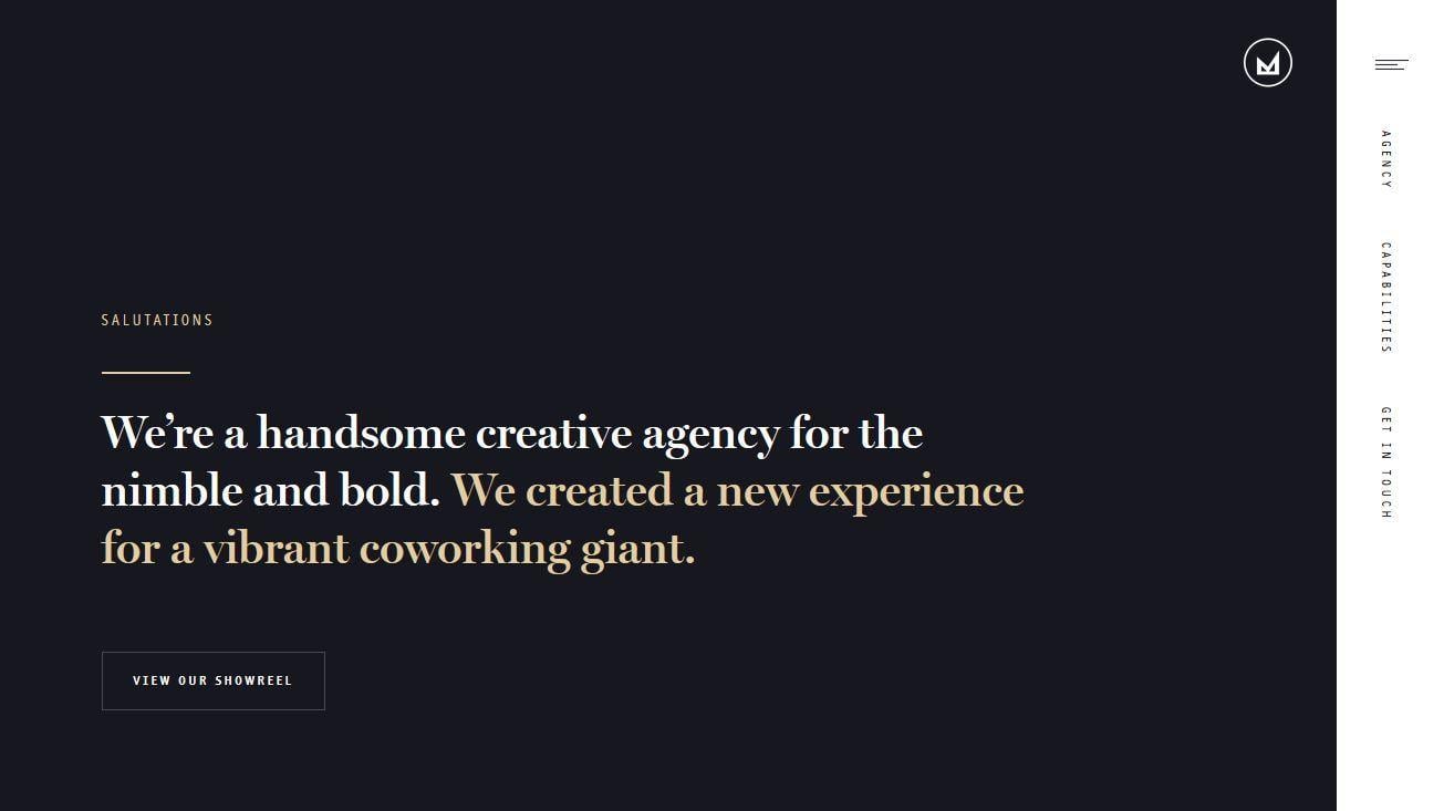 Black and White Website Logo - 50 Best Website Color Schemes of 2019 | Design Shack