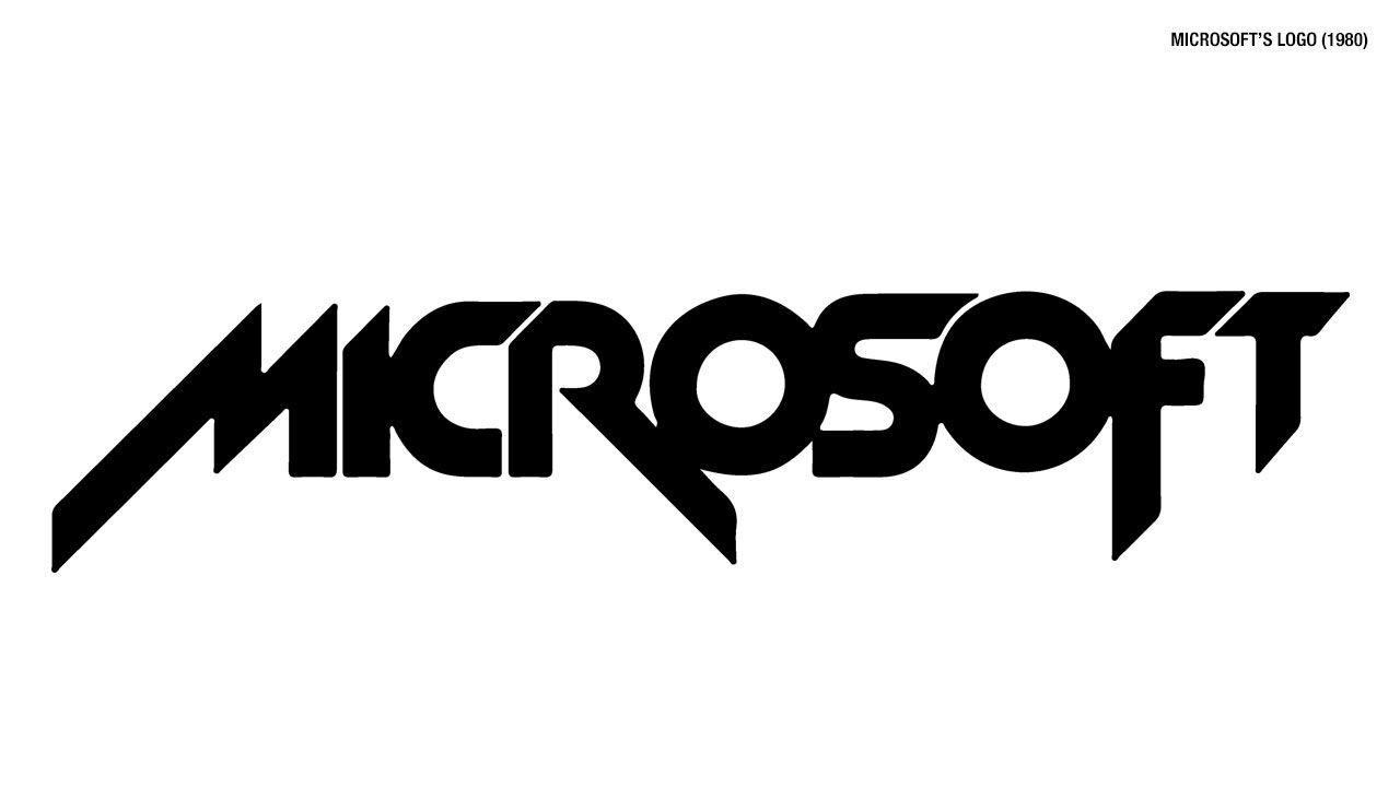 Original Microsoft Logo - Evolution Of: Microsoft's Logo - From 1975 to Today