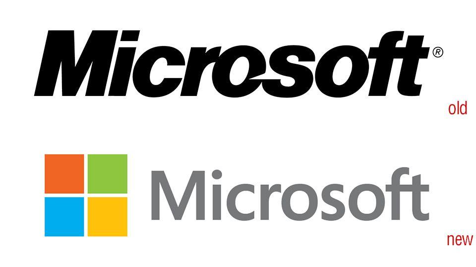 Original Microsoft Logo - Microsoft Changes Its Logo For The First Time Since The 1980s, And I ...