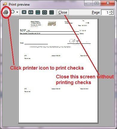 Quicken Check Logo - Print Quicken Check On Blank Stock with ezCheckPrinting Virtual Printer