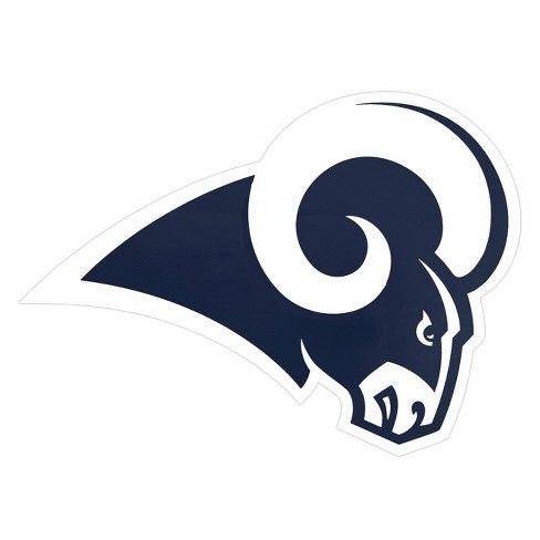 Rams Logo - NFL Los Angeles Rams Large Outdoor Logo Decal : Target