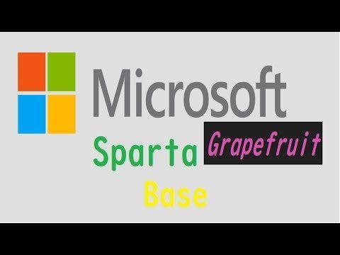 Original Microsoft Logo - original] Microsoft logo Sparta Grapefruit Base - YouTube