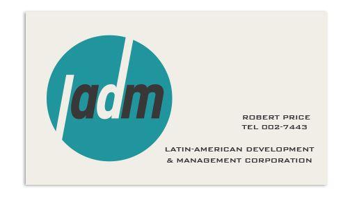 1960'S Business Logo - 1960's inspired fake business cards for a real Job