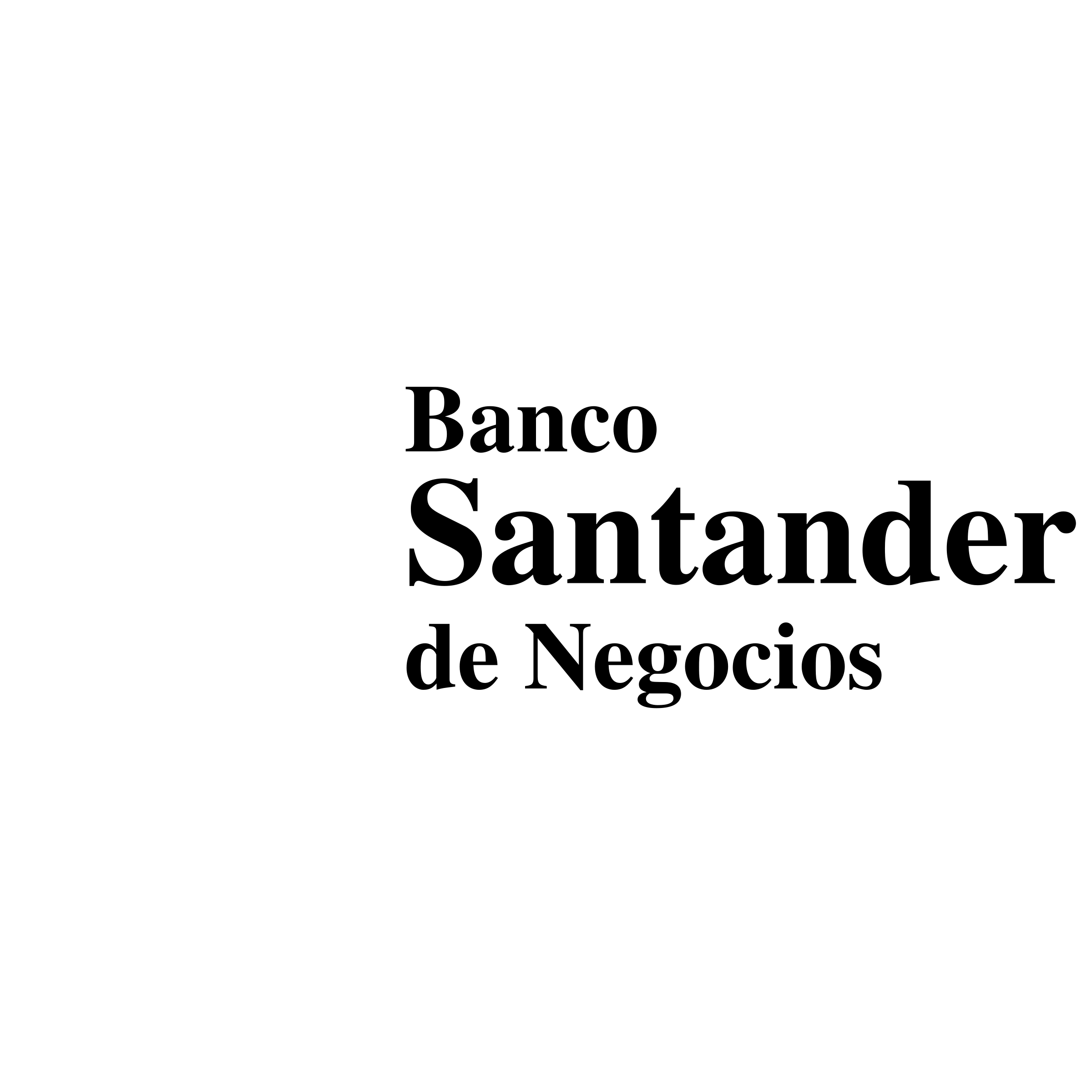 White Santander Logo - Banco Santander Logo PNG Transparent & SVG Vector - Freebie Supply