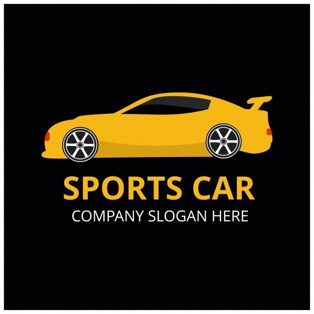 Sports Car Logo - Sports car logo template Vector