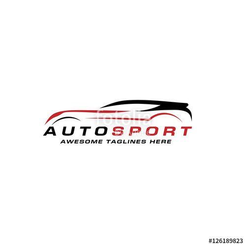 Abstract Car Logo - abstract Car lines vector logo design concept, abstract sport car ...