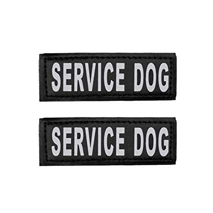 Attached Two Red XS Logo - Amazon.com : Industrial Puppy Hook Patches for Harness Dog