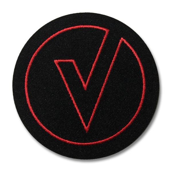 Red Accessories Logo - Official The Vamps Embroidered V Logo Patch | Accessories | The Vamps