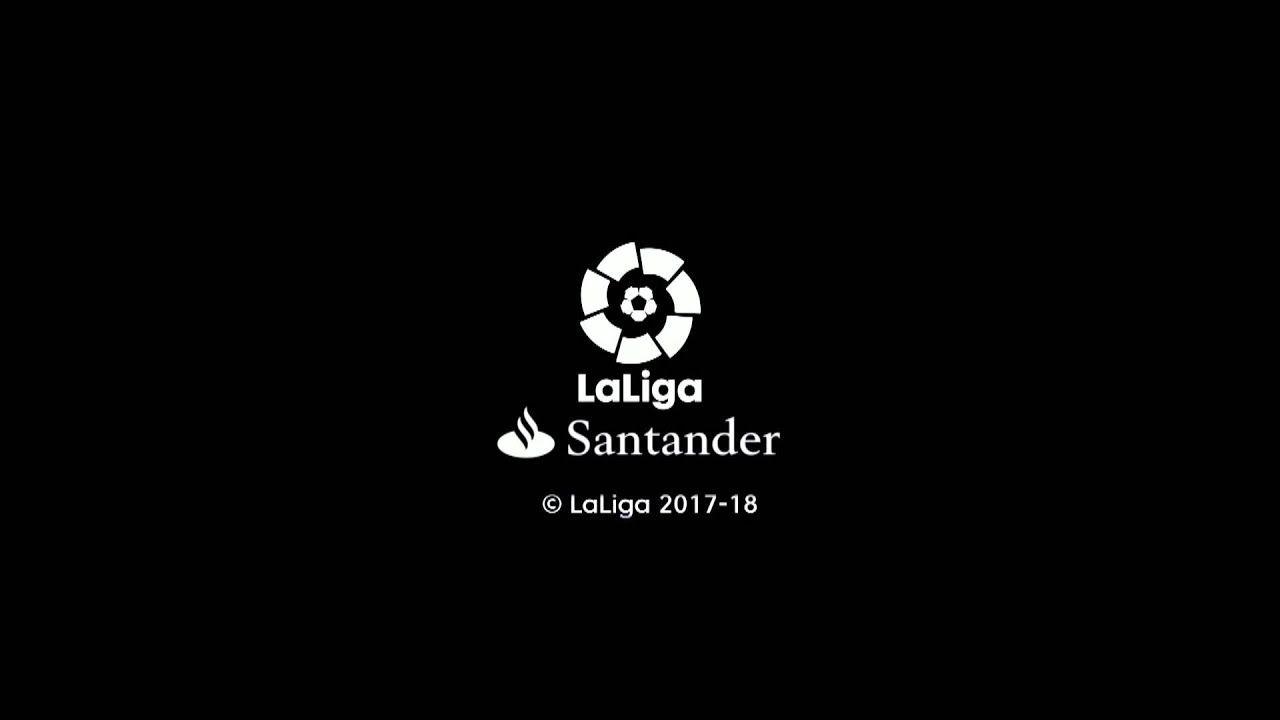 White Santander Logo - LaLiga Santander 17 18 Intro