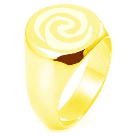 Gold Swirl Logo - Tioneer - Gold Plated Sterling Silver Disney Moana Water Swirl Logo ...