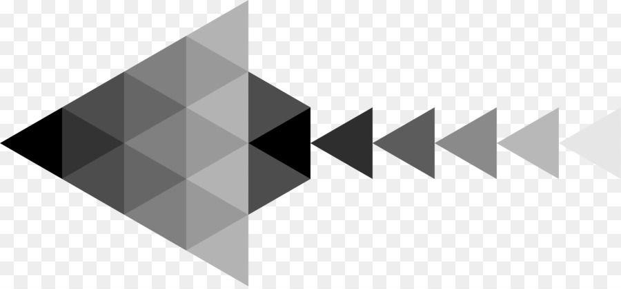 Grey Arrows Logo - Grey Arrow Black and white - Gray simple splicing arrows png ...