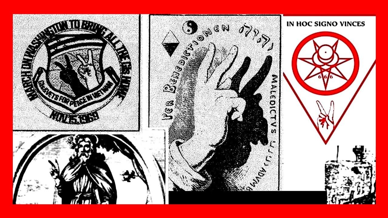Circle V Logo - The V-Sign Symbol of Illuminati ¿ - YouTube