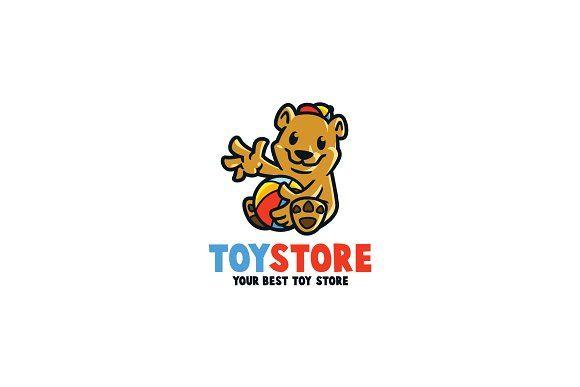 Toy Store Logo - Bear Toys Store Logo ~ Logo Templates ~ Creative Market