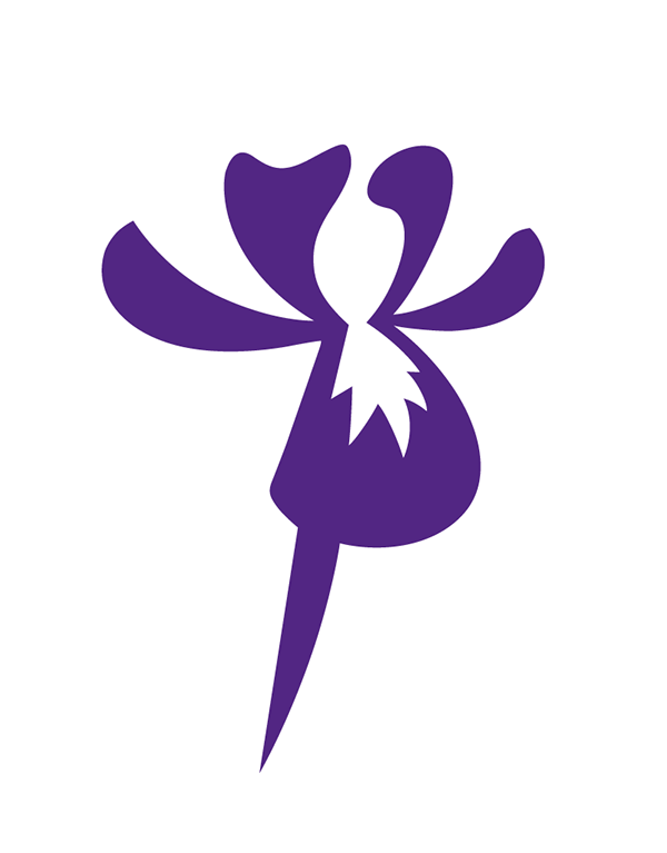Iris Flower Logo - Logo design for Iris on Behance