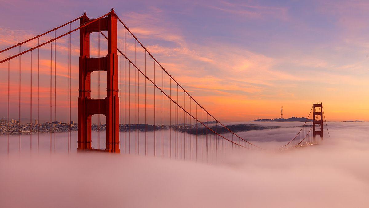 Red Cisco Logo - How Cisco's Golden Gate Bridge logo changed over the years