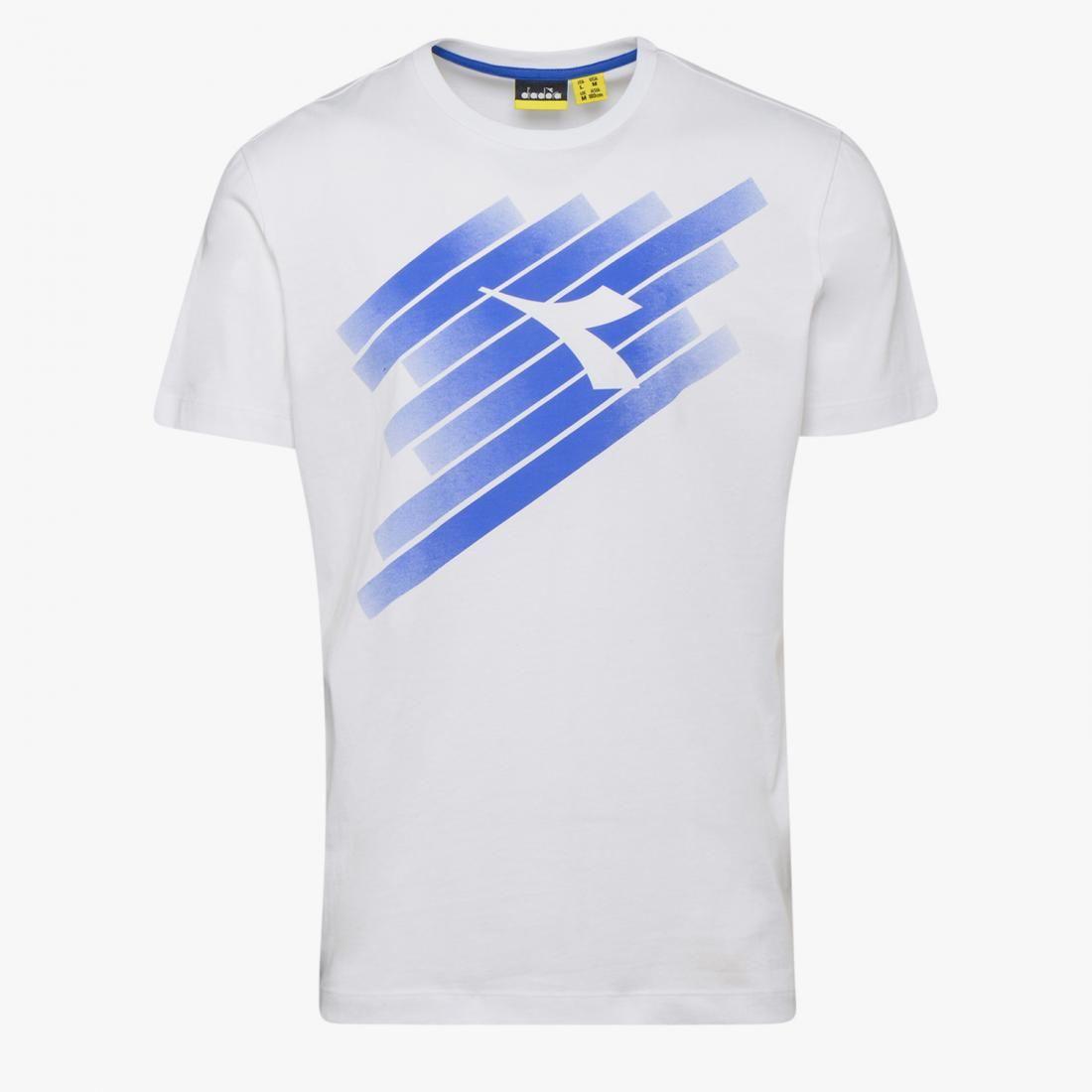 Diadora Shirt Logo - Diadora T Shirts And Tank Tops SS T SHIRT LOGO Optical White