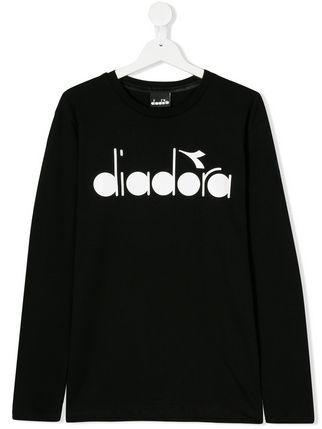 Diadora Shirt Logo - Diadora Junior TEEN logo print T-shirt $53 - Buy Online AW18 - Quick ...