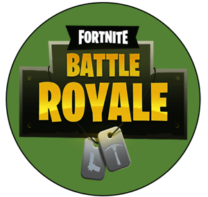 Fortnite Battle Royale Logo - FORTNITE GAME BATTLE ROYALE LOGO - 7.5