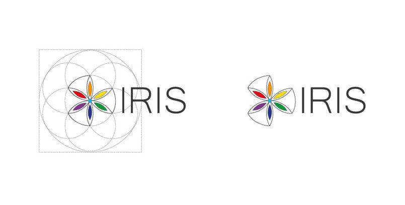 Iris Flower Logo - IRIS sarl - By Rubies Design Space [RDS]- rubaea932669 :: Tasmeem ...
